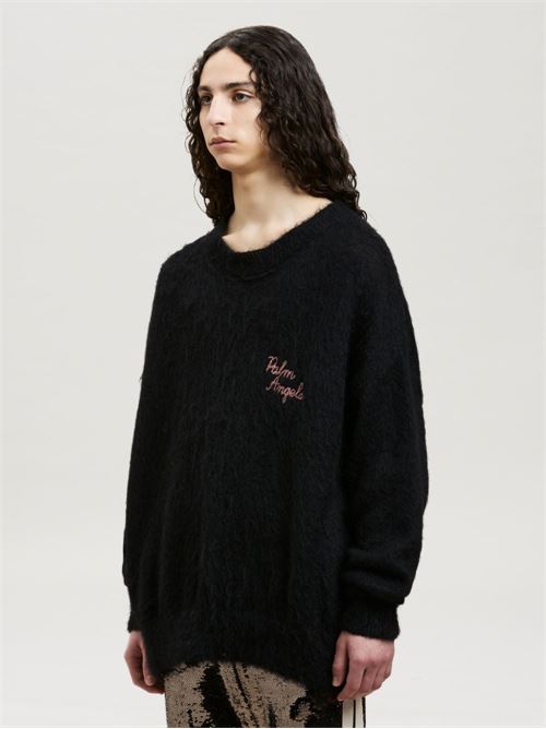 Wool jumper PALM ANGELS | PMHE007F22KNI0021032